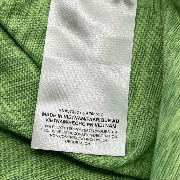 Nike | NFL Green Bay Packers V-Neck T-shirt Short Sleeve Heathered Green Large - Picture 5 of 8